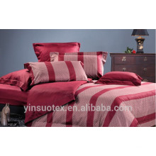 Juego de cama para el hogar barato, conjunto de ropa de cama 100% poliéster, juego de ropa de cama impreso en flor